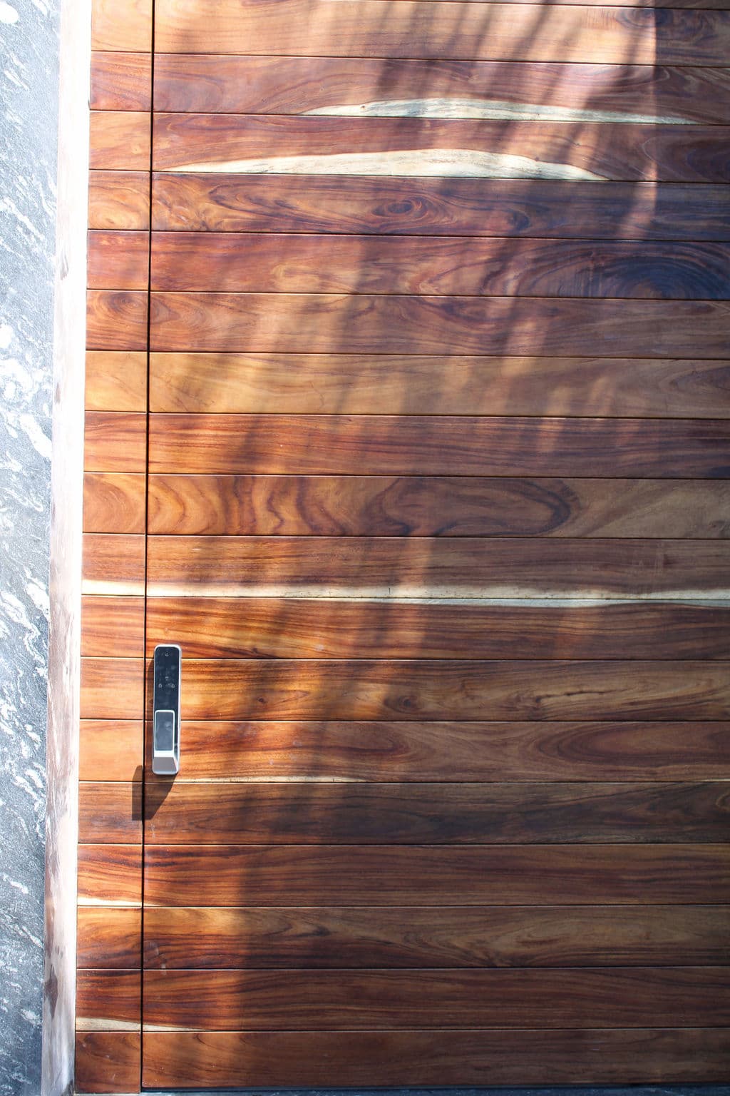 High-Security Parota Doors “Valle Real” — project photo