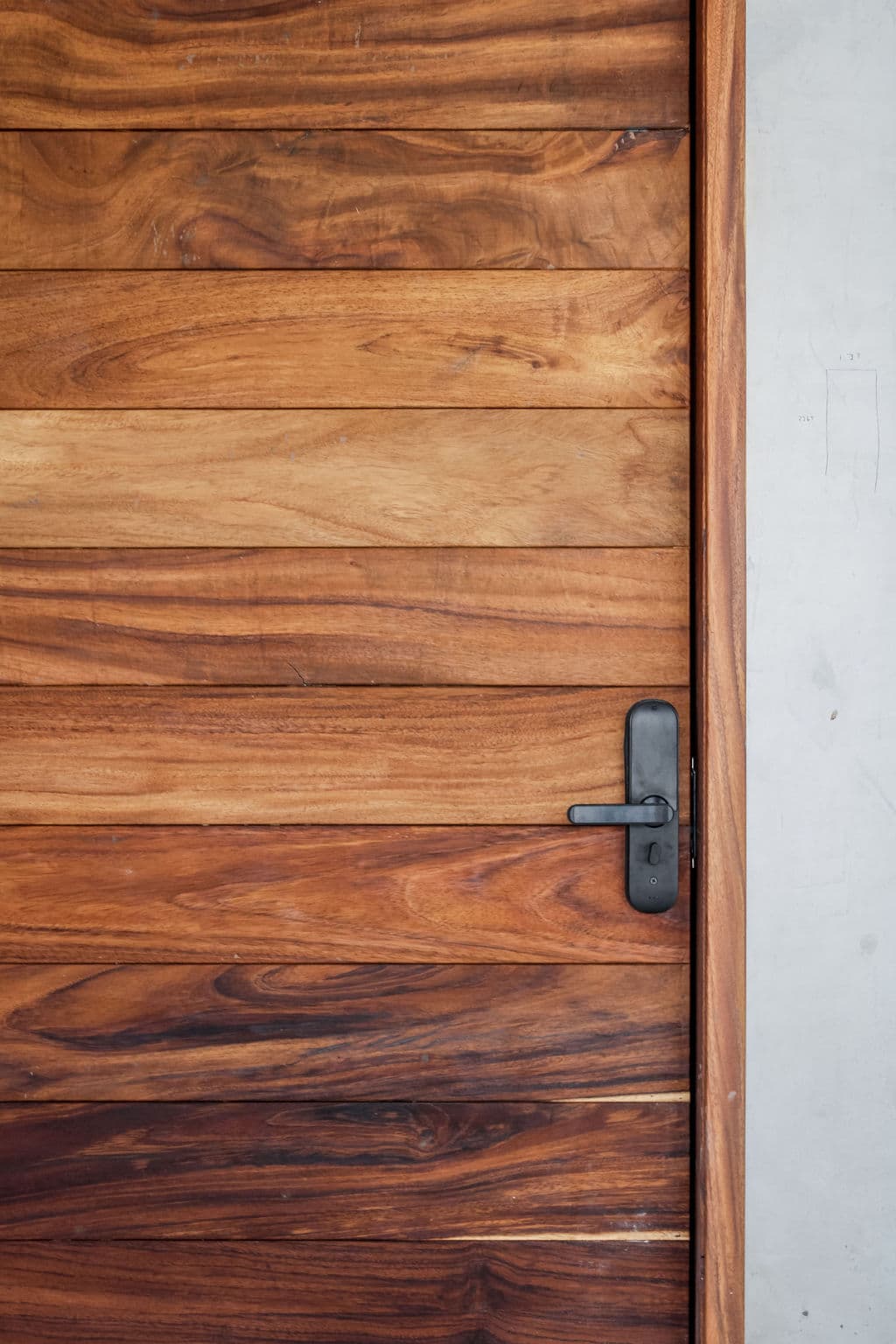 High-Security Parota Doors “Valle Real” — project photo