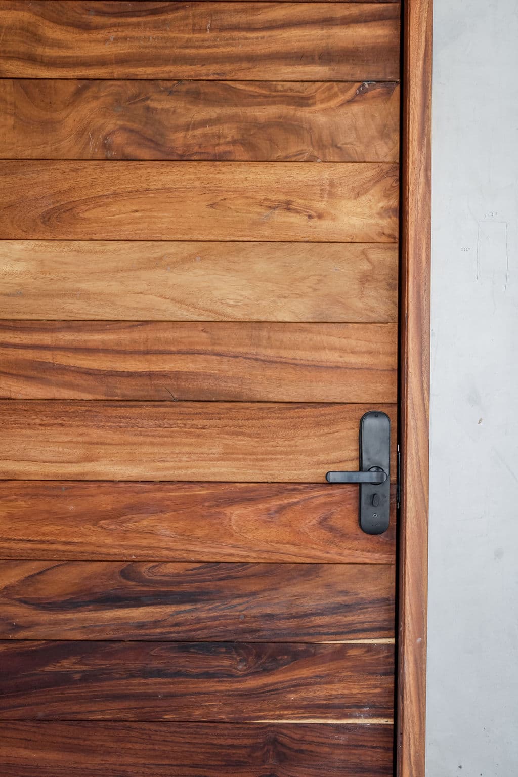 High-Security Parota Doors “Valle Real” — project photo