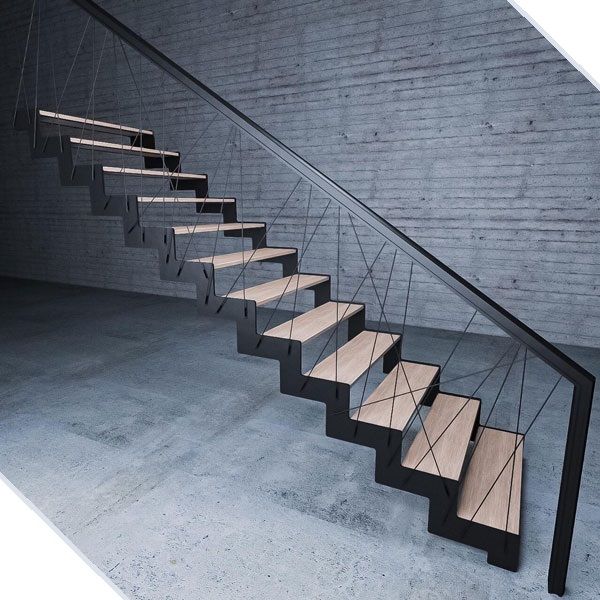 Nuestro Ultimo Proyecto del Año!Escaleras de metal con madera en guadalajaraSe realizó un render y se fabrico una escalera con estrucura de metal y escalones de madera de encino de 2" de espesor. El metal se pinto de negro mate y la madera se le aplico un material especial para el alto transito de personas.https://www.mueblesencino.com/escaleras-de-metal-con-madera-en-guadalajara/ #escalera #escalerasdediseño #escalerasmodernas #escalerametalica #escalerametalmadera #escalerametálica #escalerademetalconmadera #EscaleraDeMetal